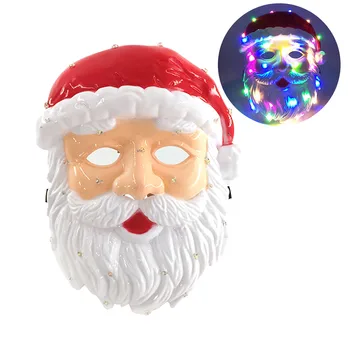 Christmas LED Mask Glowing Cold Light Mask Cosplay Party Old Man Decoration for Home Battery Powered Holiday Lighting 1022
Christmas LED Mask Glowing Cold Light Mask Cosplay Party Old Man Decoration for Home Battery Powered Holiday Lighting 1022