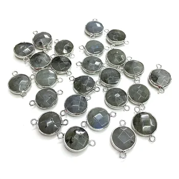 3Pcs Natural Round Plated Flash Labradorite Connector For Jewelry Temperament Making Bracelet Craft Accessories Size 14mm
3Pcs Natural Round Plated Flash Labradorite Connector For Jewelry Temperament Making Bracelet Craft Accessories Size 14mm