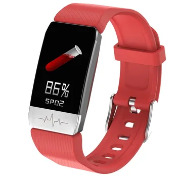 40# T1 Waterproof Smart Bracelet Ips Hd Call Screen Smart Band Body Temperature Heart Rate Monitor Run Route Track Wristband
40# T1 Waterproof Smart Bracelet Ips Hd Call Screen Smart Band Body Temperature Heart Rate Monitor Run Route Track Wristband