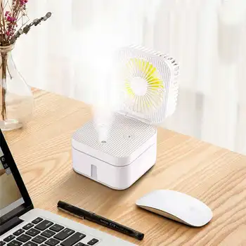2000mAh USB Handheld Multi-functional Humidifier Mini Rechargeable Fan Strong Wind Mute Electric Mute Cooling Spray Night Light
2000mAh USB Handheld Multi-functional Humidifier Mini Rechargeable Fan Strong Wind Mute Electric Mute Cooling Spray Night Light