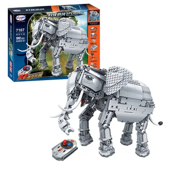 Technology Electric Remote Control Animal Elephant 7107 Children's Assembled 1542Pcs Building Block Toy Gift
Technology Electric Remote Control Animal Elephant 7107 Children's Assembled 1542Pcs Building Block Toy Gift