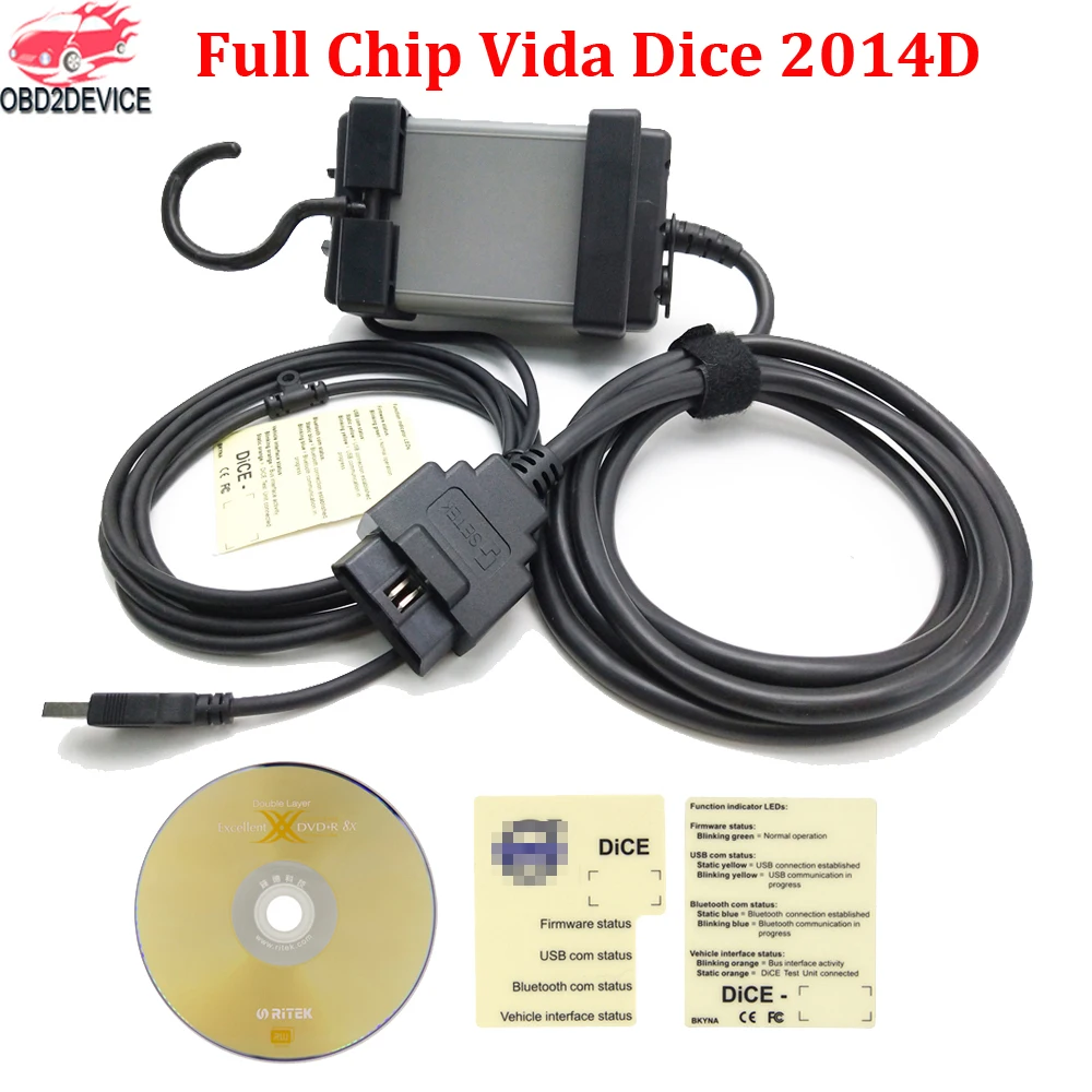 Full Chip Vida Dice Diagnostic Tool with 2014D Software for V-lvo DICE Pro+ Support Car from 1999
Full Chip Vida Dice Diagnostic Tool with 2014D Software for V-lvo DICE Pro+ Support Car from 1999