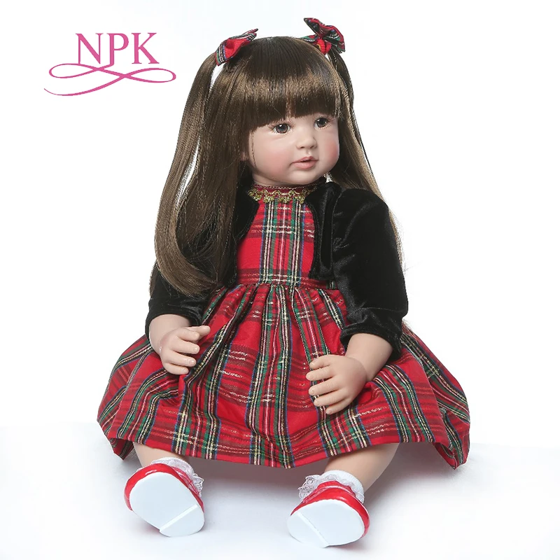 NPK 60cm Silicone Reborn Baby Dolls Baby Doll Alive Realistic Boneca Bebes Lifelike Real Girl Doll Reborn Birthday Christmas
NPK 60cm Silicone Reborn Baby Dolls Baby Doll Alive Realistic Boneca Bebes Lifelike Real Girl Doll Reborn Birthday Christmas