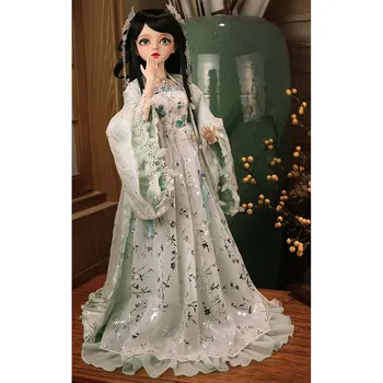 Chinese Style Dress Traditional Hanfu Clothes Set For 1/3 BJD Dolls Toy For Children Educational Toys Birthday Gift - No Doll
Chinese Style Dress Traditional Hanfu Clothes Set For 1/3 BJD Dolls Toy For Children Educational Toys Birthday Gift - No Doll