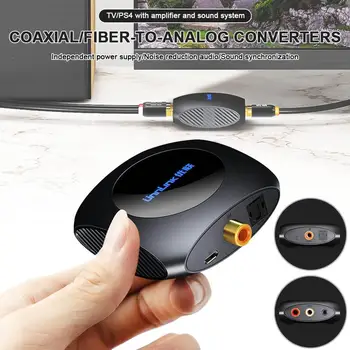 New Digital to Analog Audio Converter 192 KHz DAC SPDIF Optical Toslink Coaxial to RCA 3.5 jack for ps3 ps4 TV xbox one
New Digital to Analog Audio Converter 192 KHz DAC SPDIF Optical Toslink Coaxial to RCA 3.5 jack for ps3 ps4 TV xbox one