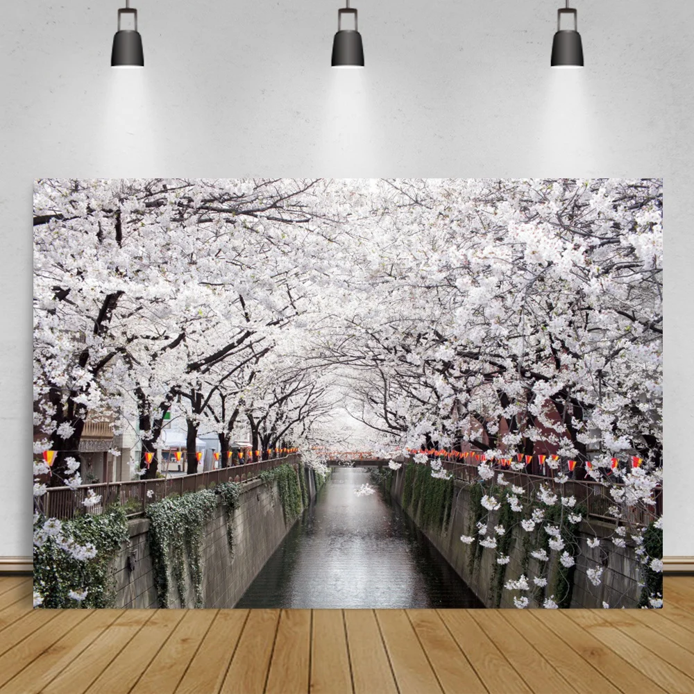 Laeacco Cherry Blossoms Forest River View Photocall Background Japanese Nature Scenic Child Photographic Photo Backdrops Poster
Laeacco Cherry Blossoms Forest River View Photocall Background Japanese Nature Scenic Child Photographic Photo Backdrops Poster