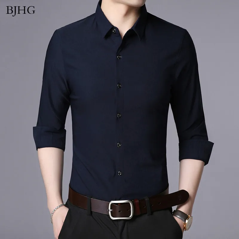2019 New Fashion Brand Designer Shirt Men Dress Shirts Slim Fit Streetwear Long Sleeve Korean High Quality Casual Men Clothes
2019 New Fashion Brand Designer Shirt Men Dress Shirts Slim Fit Streetwear Long Sleeve Korean High Quality Casual Men Clothes
