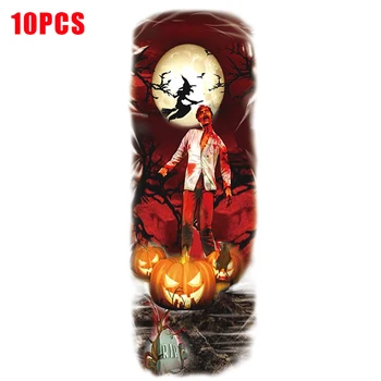 10pcs Styling Tools Temporary Gift Full Arm Kids Adults Removable Halloween Party Practical Waterproof Tattoo Sticker Masquerade
10pcs Styling Tools Temporary Gift Full Arm Kids Adults Removable Halloween Party Practical Waterproof Tattoo Sticker Masquerade