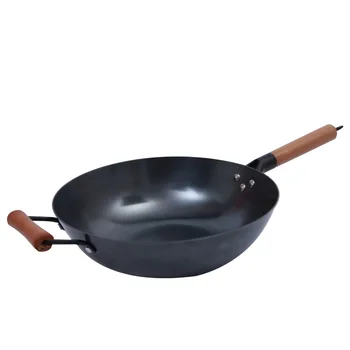 Iron pot cast iron pot 32cm wok deepen induction cooker non-stick iron pot uncoated frying pan
Iron pot cast iron pot 32cm wok deepen induction cooker non-stick iron pot uncoated frying pan