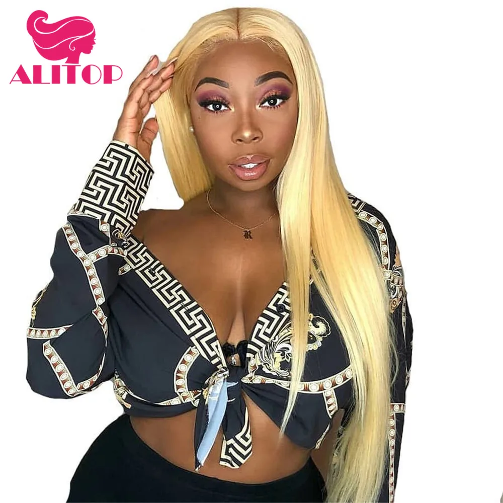 ALITOP 613 Blonde Straight Full Lace Human Hair Wigs Pre Plucked with Baby Hair Brazilian Remy Hair Lace Wigs For Black Women
ALITOP 613 Blonde Straight Full Lace Human Hair Wigs Pre Plucked with Baby Hair Brazilian Remy Hair Lace Wigs For Black Women