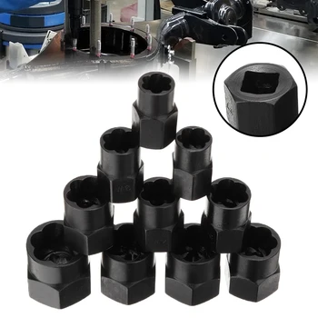 10Pcs Damaged Bolt High Remover Extractor Kit Broken Nut Stripped Socket Wrench Tool Set Hardware Repair Hand Tool
10Pcs Damaged Bolt High Remover Extractor Kit Broken Nut Stripped Socket Wrench Tool Set Hardware Repair Hand Tool