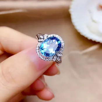 Vintage Female Wedding Jewelry 925 Sterling Silver Round Circle Cut Flower Leaf Blue Zircon Rings for Women Jewelry Gift Mujer
Vintage Female Wedding Jewelry 925 Sterling Silver Round Circle Cut Flower Leaf Blue Zircon Rings for Women Jewelry Gift Mujer
