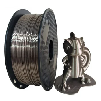 Silk PLA Filament Rose gold 1.75mm 1kg 3D Printer Filament Silky Shine 3D Pen Printing Materials Shiny Metallic PLA Filament
Silk PLA Filament Rose gold 1.75mm 1kg 3D Printer Filament Silky Shine 3D Pen Printing Materials Shiny Metallic PLA Filament