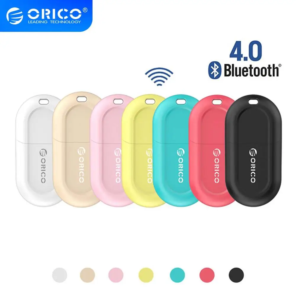 

ORICO 2015 New Mini USB Bluetooth 4.0 Adapter for Windows XP / Vista / 7 / 8 / 8.1 / Mac OS- Blue (BTA-408-BL)