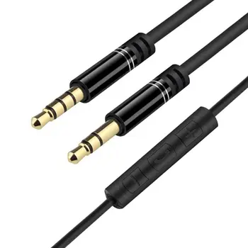 3.5mm Jack Audio Cable 1.2m Stereo Aux Plug Cord With MIC Speakerphone In-Line Volume Control For Car Cellphone Tablet Speaker H
3.5mm Jack Audio Cable 1.2m Stereo Aux Plug Cord With MIC Speakerphone In-Line Volume Control For Car Cellphone Tablet Speaker H