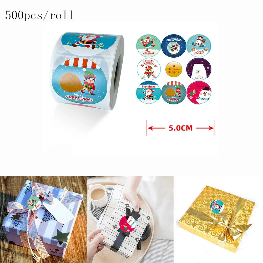 5cm Label Stickers Christmas Gift Decoration Sticker For Package Stationery Stickers Festival Happy Decorations Seal Labels
5cm Label Stickers Christmas Gift Decoration Sticker For Package Stationery Stickers Festival Happy Decorations Seal Labels