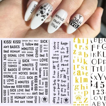 1 Sheet Russian Text 3D Nail Sticker Flower And Letter Transfer Slider Russia Words Nail Decals Manicures Tattoos Decoration
1 Sheet Russian Text 3D Nail Sticker Flower And Letter Transfer Slider Russia Words Nail Decals Manicures Tattoos Decoration