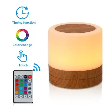 Touch Night Light, Touch Dimmable Table Lamp, Rechargeable LED Night Light with Color Changing RGB, Table Bedside Lamp for Kids
Touch Night Light, Touch Dimmable Table Lamp, Rechargeable LED Night Light with Color Changing RGB, Table Bedside Lamp for Kids