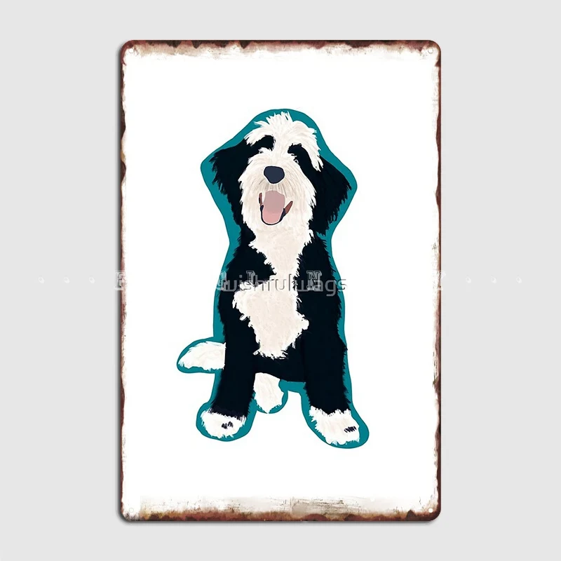 Teal Bernedoodle Metal Plaque Poster Wall Mural Bar Cave Funny Wall Decor Tin Sign Posters
Teal Bernedoodle Metal Plaque Poster Wall Mural Bar Cave Funny Wall Decor Tin Sign Posters