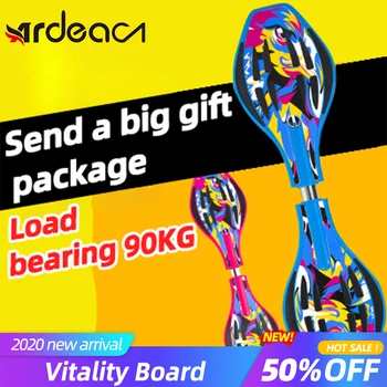 ARDEA Skateboard 87cm Brontosaurus Vitality Board Two-wheels Child Boy and Girl Skate Snake Rocket board
ARDEA Skateboard 87cm Brontosaurus Vitality Board Two-wheels Child Boy and Girl Skate Snake Rocket board