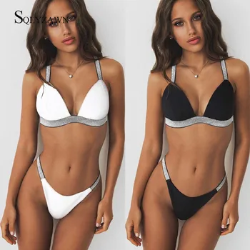 13 Colors Neon Green Micro Bikini Bathing Suit Sexy Push Up Swimsuit Female Bathers Triangle Shiny Swimwear Biquinis Wholesale
13 Colors Neon Green Micro Bikini Bathing Suit Sexy Push Up Swimsuit Female Bathers Triangle Shiny Swimwear Biquinis Wholesale