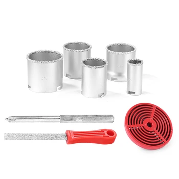 ALLOET 8Pcs/Set Tungsten Carbide Core Bit Hole Saw Drill Bit Set For Marble Granite Brick Tile Ceramic Concrete Drilling Tools
ALLOET 8Pcs/Set Tungsten Carbide Core Bit Hole Saw Drill Bit Set For Marble Granite Brick Tile Ceramic Concrete Drilling Tools