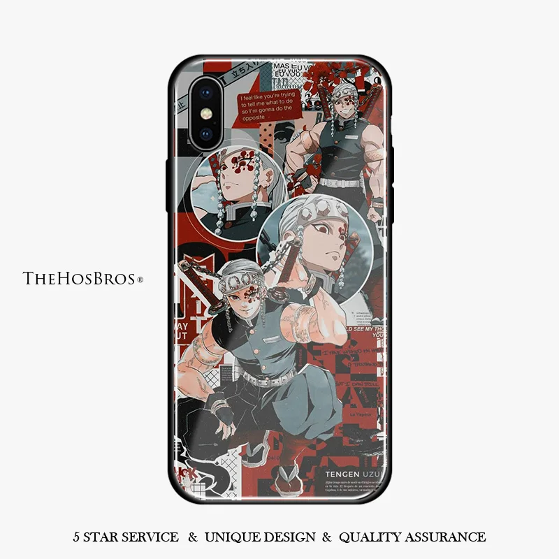 Tengen Uzui Kimetsu no Yaiba soft silicone Glass Phone case shell cover For iPhone 5S SE 6 6S 7 8 Plus X Xr Xs 11 Pro Max
Tengen Uzui Kimetsu no Yaiba soft silicone Glass Phone case shell cover For iPhone 5S SE 6 6S 7 8 Plus X Xr Xs 11 Pro Max