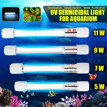 5W-11W Aquarium UV Lamp Lights Sterilizer Lamp Aquarium Lighting Fish Tank Bactericide Disinfection Germicidal Water Lamp
5W-11W Aquarium UV Lamp Lights Sterilizer Lamp Aquarium Lighting Fish Tank Bactericide Disinfection Germicidal Water Lamp
