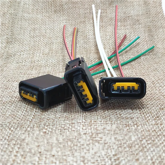 2/4/10pcs/lot 3 Pin 3 Way Ignition Coil Connector Plug Cabel Wire Pigtail For Subaru Legacy, Impreza WRX STi, Forester, Tribeca
2/4/10pcs/lot 3 Pin 3 Way Ignition Coil Connector Plug Cabel Wire Pigtail For Subaru Legacy, Impreza WRX STi, Forester, Tribeca