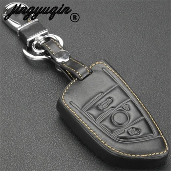 jingyuqin Cenuine Leather Car Smart Key Protection Case Cover 4 Buttons for BMW X1 F48 X3 X4 X5 X6 2016 2017 Protection Cover
jingyuqin Cenuine Leather Car Smart Key Protection Case Cover 4 Buttons for BMW X1 F48 X3 X4 X5 X6 2016 2017 Protection Cover