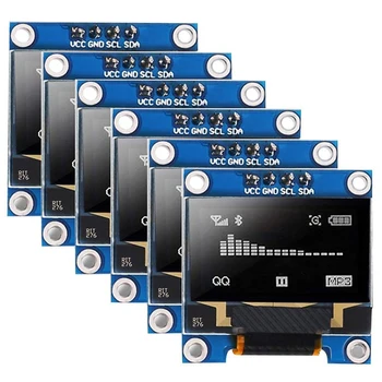 6PCS OLED Display Module IIC 128X64 Pixel OLED White I2C 0.96Inch OLED Display IIC Serial for Arduino UNO Raspberry Pi
6PCS OLED Display Module IIC 128X64 Pixel OLED White I2C 0.96Inch OLED Display IIC Serial for Arduino UNO Raspberry Pi