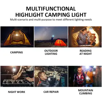10W Portable Emergency Portable Lantern Tent Bulb Camping Lamp Repairing Lamps Night Light DC Interfac Hang Magnet Flashlight
10W Portable Emergency Portable Lantern Tent Bulb Camping Lamp Repairing Lamps Night Light DC Interfac Hang Magnet Flashlight
