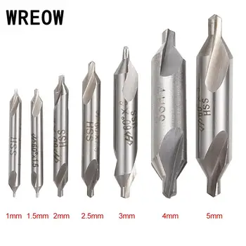 10Pcs/Set 60 Degree High Speed Steel Countersink Bits 1/1.5/2/2.5/3/4/5mm HSS Center Drill Tools Lathe Mill For Hole Machining
10Pcs/Set 60 Degree High Speed Steel Countersink Bits 1/1.5/2/2.5/3/4/5mm HSS Center Drill Tools Lathe Mill For Hole Machining