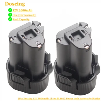Doscing BL1013 10.8V 3.0Ah Lithium ion replacement rechargeable battery for Makita Power Tools TD090D DF030D DF330D MUS052D
Doscing BL1013 10.8V 3.0Ah Lithium ion replacement rechargeable battery for Makita Power Tools TD090D DF030D DF330D MUS052D