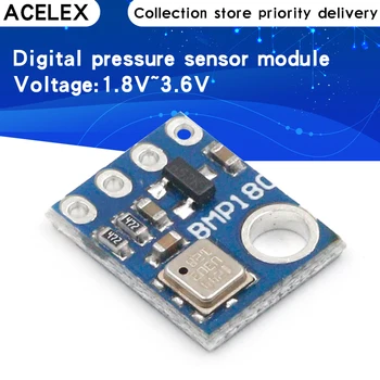 GY-68 BMP180 GY68 Digital Barometric Pressure Sensor Board Module compatible with BMP085 ForArduino 
GY-68 BMP180 GY68 Digital Barometric Pressure Sensor Board Module compatible with BMP085 ForArduino