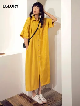 Plus Size Dress 2020 Summer Casual Clothing Women Turn-down Collar Striped Print Pocket Patchwork Short Sleeve Loose Dress Big
Plus Size Dress 2020 Summer Casual Clothing Women Turn-down Collar Striped Print Pocket Patchwork Short Sleeve Loose Dress Big