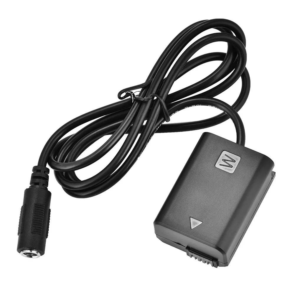 SOONHUA USB Battery Adapter NP-FW50 Dummy Battery Adapters With DC Power Bank USB Adapter Cable For Sony A6300 A5000 NEX-5N
SOONHUA USB Battery Adapter NP-FW50 Dummy Battery Adapters With DC Power Bank USB Adapter Cable For Sony A6300 A5000 NEX-5N