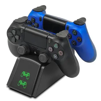 Game Console Accessories Charging Dock for PS4 Gamepad Charger Stand Cradle Charging Dock
Game Console Accessories Charging Dock for PS4 Gamepad Charger Stand Cradle Charging Dock