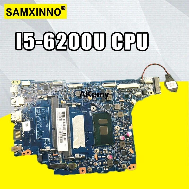 

NBG7C11001 NB.G7C11.001 For Acer aspire V3-372 V3-372T Laptop Motherboard 15208-2 448.06J04.0021 SR2EY I5-6200U CPU