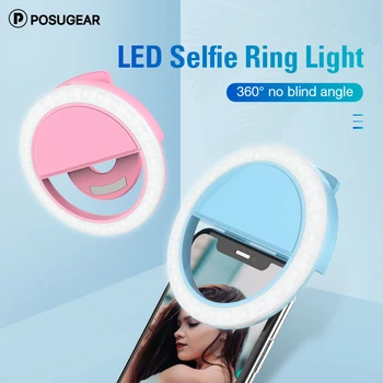 Posugear Selfie Light LED Ring Light Portable Mobile Phone Night Light Enhancing Photography For iPhone Samsung Huawei Xiaomi 
Posugear Selfie Light LED Ring Light Portable Mobile Phone Night Light Enhancing Photography For iPhone Samsung Huawei Xiaomi