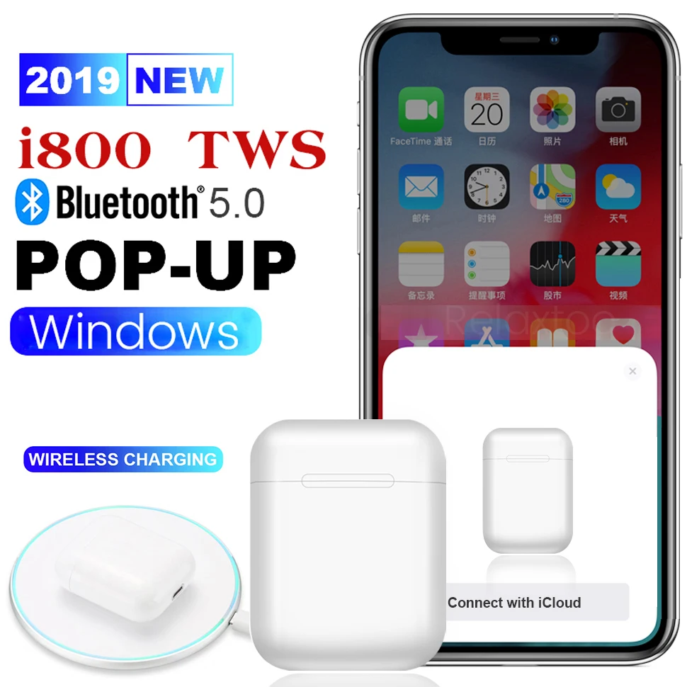 i30000 TWS Pop-up 1:1 Wireless Bluetooth Headsets 3 Real Battery Smart Sensor Earphone PK i40000 i20000 i90000 i9000 i10000 TWS
i30000 TWS Pop-up 1:1 Wireless Bluetooth Headsets 3 Real Battery Smart Sensor Earphone PK i40000 i20000 i90000 i9000 i10000 TWS