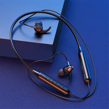 Bluetooth 5.0 Wireless Sports Earphone Stereo Hanging Neck USB Headphone Bluetooth Bass Magnetic Neckband Headset with Mic 
Bluetooth 5.0 Wireless Sports Earphone Stereo Hanging Neck USB Headphone Bluetooth Bass Magnetic Neckband Headset with Mic