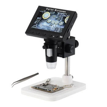 1000X USB Digital Microscope 4.3 Inch LCD Display VGA Microscope with 8LED and Bracket for PCB Motherboard Repair
1000X USB Digital Microscope 4.3 Inch LCD Display VGA Microscope with 8LED and Bracket for PCB Motherboard Repair