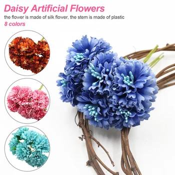 mini artificial daisy 6pcs/bunch 3.5cm Marigold flower bouquet flower wedding decoration diy craft home decoration accessorie
mini artificial daisy 6pcs/bunch 3.5cm Marigold flower bouquet flower wedding decoration diy craft home decoration accessorie