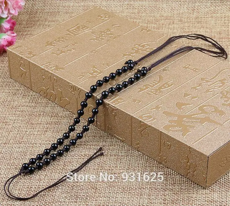 6pcs Hand Knotted Chinese Style Beads Necklace for Obsidian Jade crystal Black Brown Rope Cord String Beaded Necklace Adjustable
6pcs Hand Knotted Chinese Style Beads Necklace for Obsidian Jade crystal Black Brown Rope Cord String Beaded Necklace Adjustable