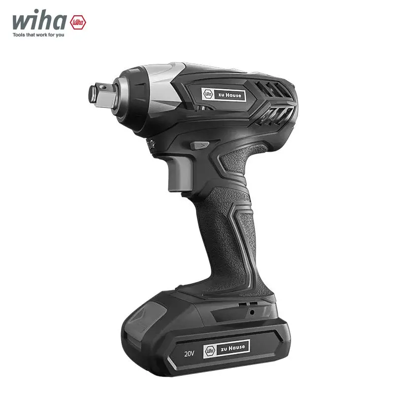 New Wiha Zu Hause 20V Cordless Electric Wrench Driver 200N.m 1500mAh Lithium DIY Power Wrench Household Car Repairing Black 
New Wiha Zu Hause 20V Cordless Electric Wrench Driver 200N.m 1500mAh Lithium DIY Power Wrench Household Car Repairing Black