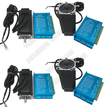 4PCS 3Nm Motor Driver Cable Kits Nema23 57MM 2PH DC High Torque Speed 1000rpm DSP Closed Loop Stepper Hybird Encoder Easy Servo
4PCS 3Nm Motor Driver Cable Kits Nema23 57MM 2PH DC High Torque Speed 1000rpm DSP Closed Loop Stepper Hybird Encoder Easy Servo