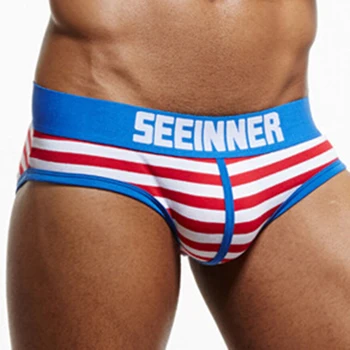 Sexy Men's Briefs Soft Cotton Underwear Breathable Comfortable Mesh Underpants Clothes Male Midi Waist Striped T-Back G-strings
Sexy Men's Briefs Soft Cotton Underwear Breathable Comfortable Mesh Underpants Clothes Male Midi Waist Striped T-Back G-strings