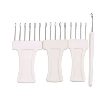 4Pcs Transfer Utensil and a Latch Tool Set Fit All Bulky Gauge 9mm Knitting Machine
4Pcs Transfer Utensil and a Latch Tool Set Fit All Bulky Gauge 9mm Knitting Machine