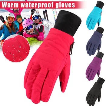Winter Outdoor Sports Skiing Gloves Women Waterproof Warm Windproof Snow Gloves YA88
Winter Outdoor Sports Skiing Gloves Women Waterproof Warm Windproof Snow Gloves YA88